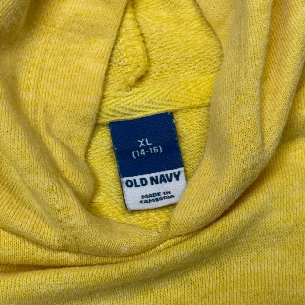 ⚡️3/$20⚡️Old Navy: Girls Light Weight Cropped Hoodie, Positive Vibes, XL (14-16)